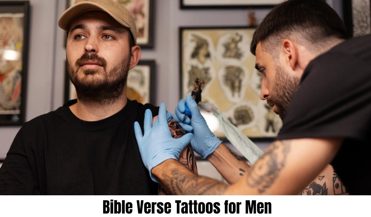 70 Best Bible Verse Tattoos for Men That Prove Faith and Strength